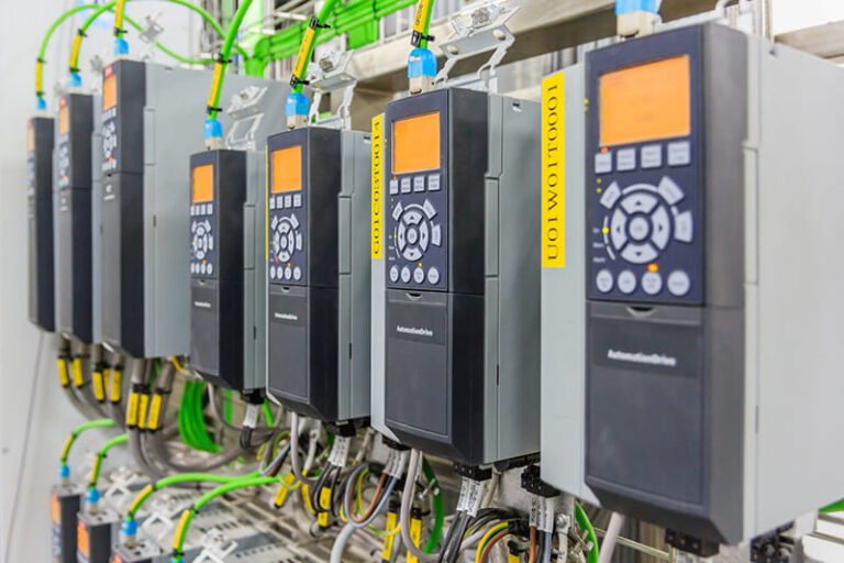 Micron Group installation of variable speed drives with shielded wiring